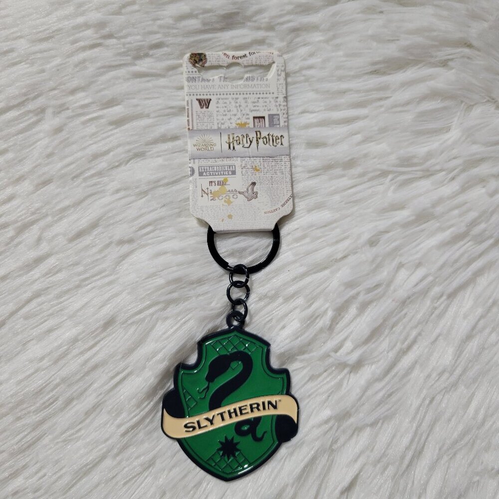 Bioworld Harry Potter Slytherin Keychain